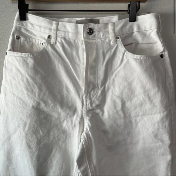 Everlane 90’s Cheeky Jean Bone Women’s size 28 Crop - Picture 3 of 5